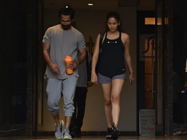 Photo : Power Couple Shahid And Mira's Busy Weekend