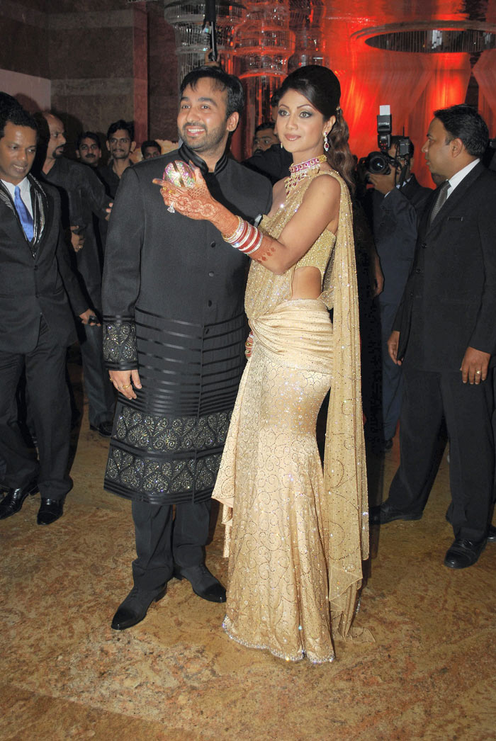 Shilpa Shetty\'s reception pics