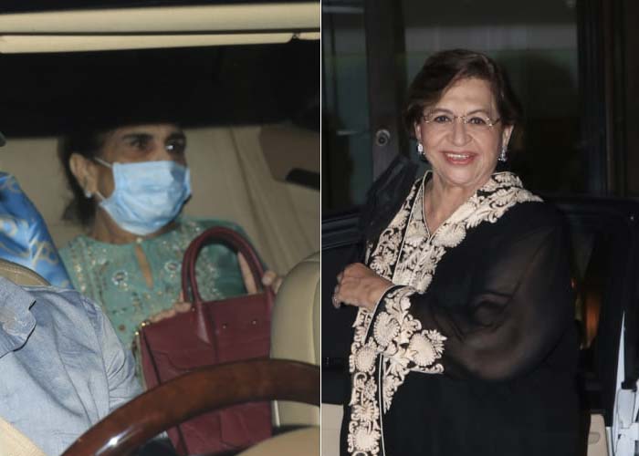 Salman Khan's mother Salma Khan and Helen were also there. (Image courtesy: Varinder Chawla)