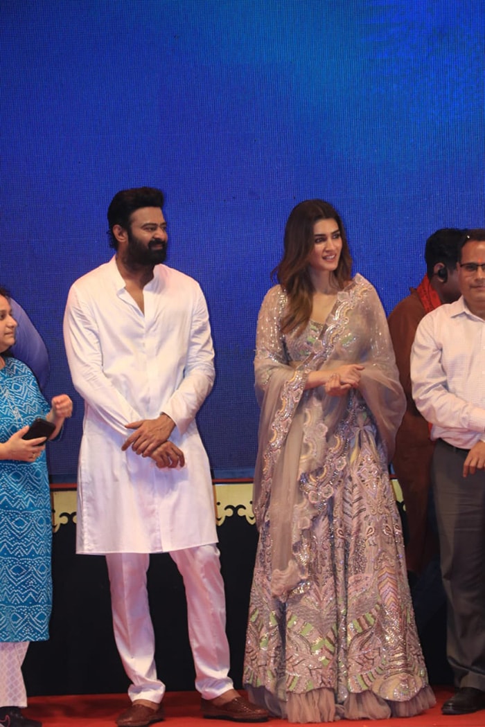 A Round Up Of How Prabhas And Kriti Lit Up Ayodhya At Adipurush Teaser Launch