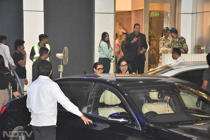 Rani Mukerji also attended the Kolkata International Film Festival on Thursday. (Image courtesy: Varinder Chawla)