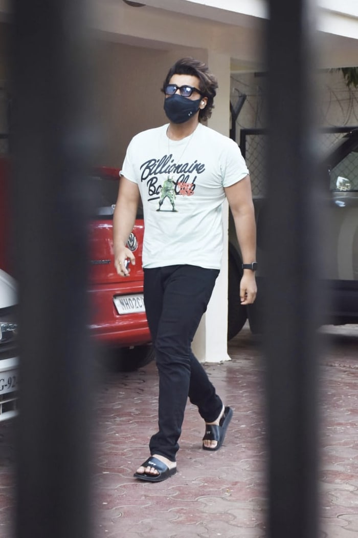 In another part of the city, Arjun Kapoor was spotted in Juhu.