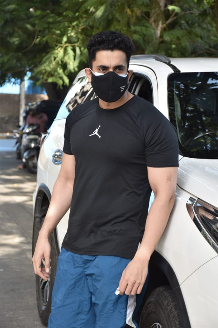 Sunny Singh was pictured in Juhu.