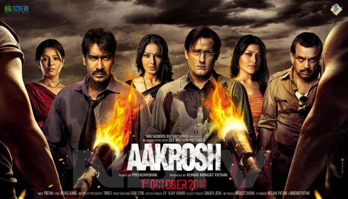 Ajay, Bipasha in <i>Aakrosh</i>