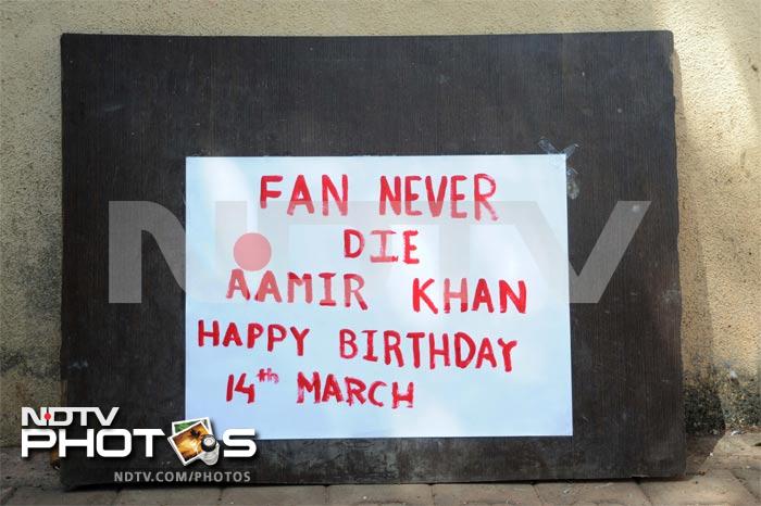 How Aamir spent his birthday