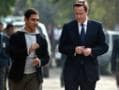 Photo : On campus with Aamir Khan, David Cameron