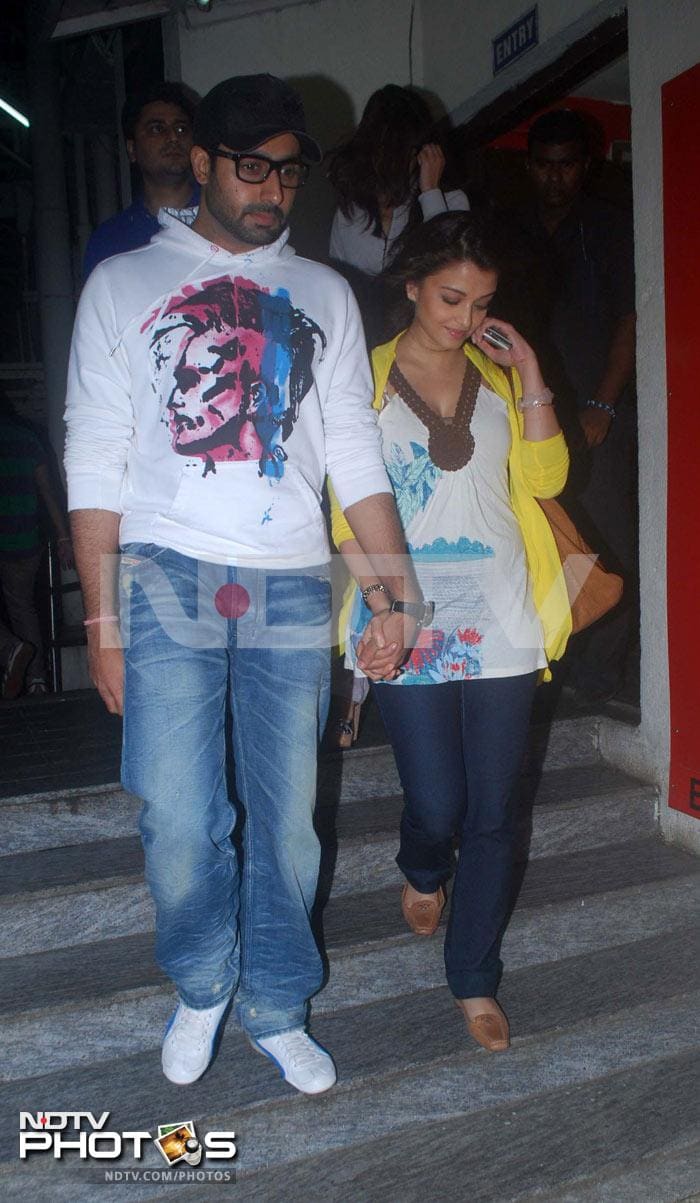 First pics of  parents-to-be Ash, Abhi