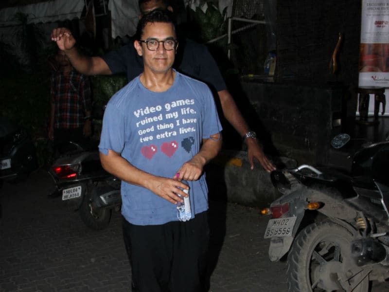 Photo : Catching Up With Aamir Khan