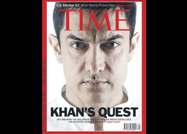 Aamir Khan on the cover of Time magazine
