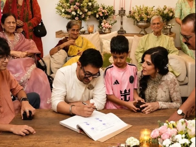 आमिर खान की तीसरी पत्नी की 5 तस्वीरें, 25 साल से हैं एक-दूसरे को जानते, एक बेटे की हैं मां