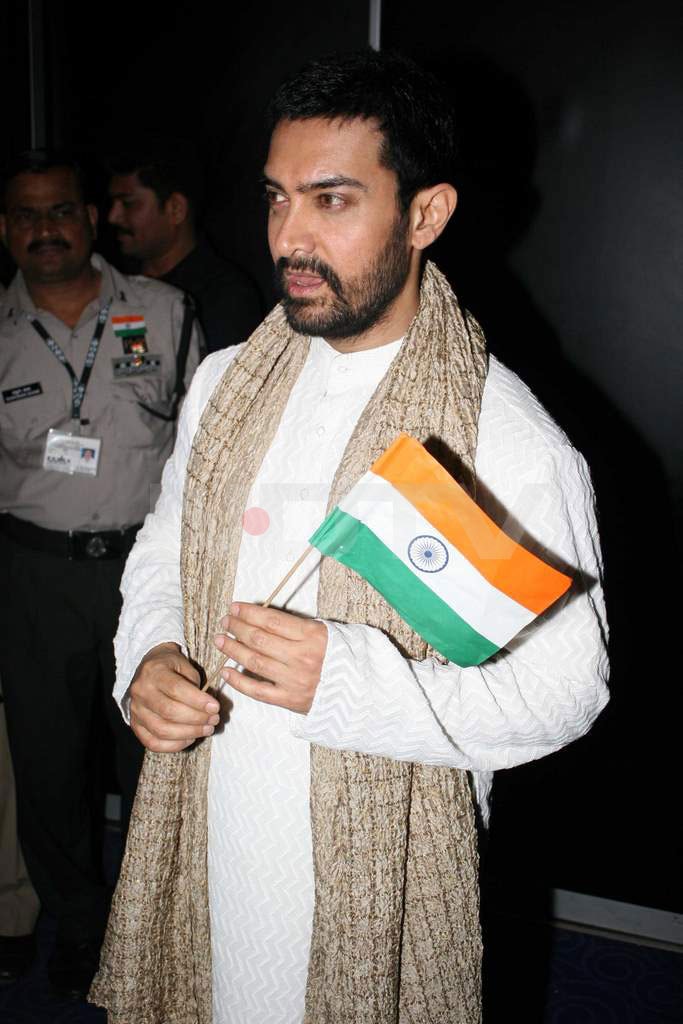 Aamir gets his own flag