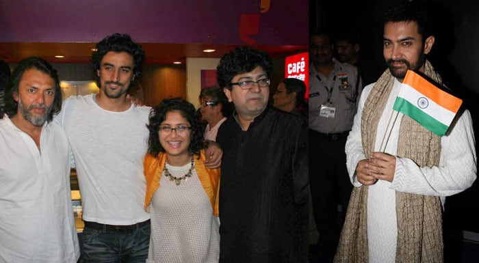 Rang De Basanti cast and crew visited the memory lane on the fifth anniversary, this time with Aamir's wife Kiran Rao. Take a look