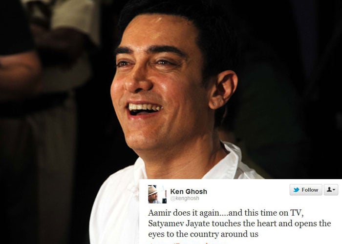 Stars give Aamir’s show an A+ on Twitter