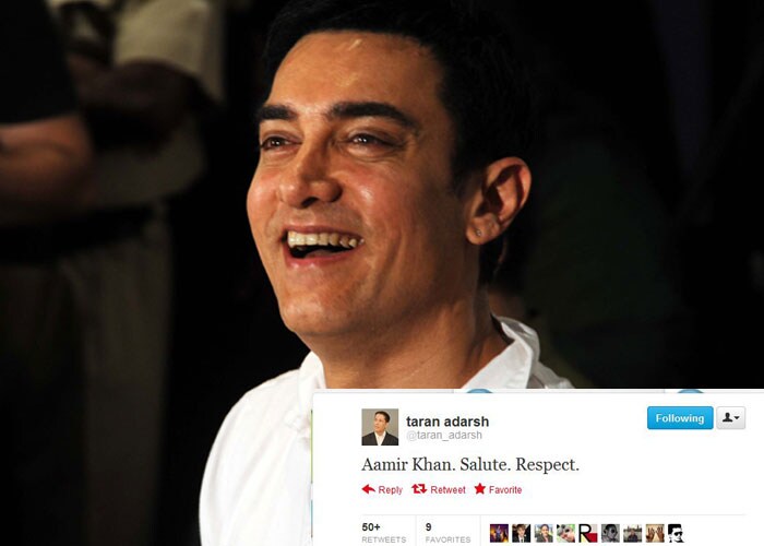Stars give Aamir’s show an A+ on Twitter