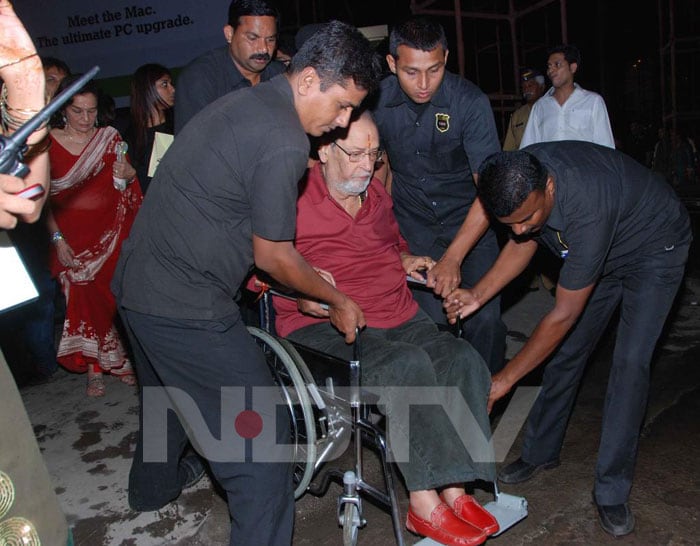 Veteran actor Shammi Kapoor at the event.