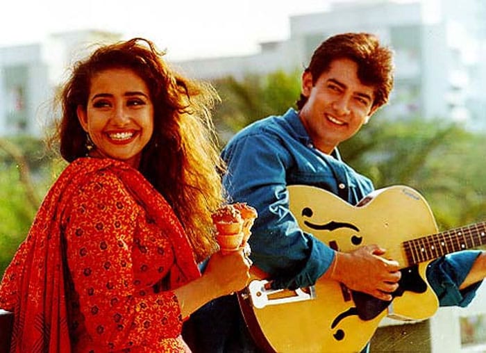 Manisha Koirala was signed as the female lead opposite Aamir Khan in his homeproduction <i>Akele Hum Akele Tum</i>. Later she also did another movie <i>Mann</i> with Aamir, which turned out to be a flop.