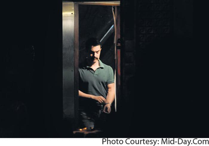 Aamir Khan throws a killer look in our direction.