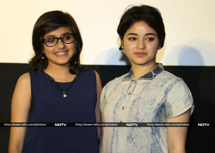 Suhani and Zaira will be seen playing the role of young Babita Kumari and Geeta Phogat respectively. <i>Dangal</i> will hit the screens on December 23.