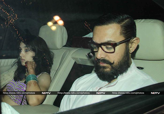 Aamir Khan And Daughter Ira Catch Up After Dangal Release