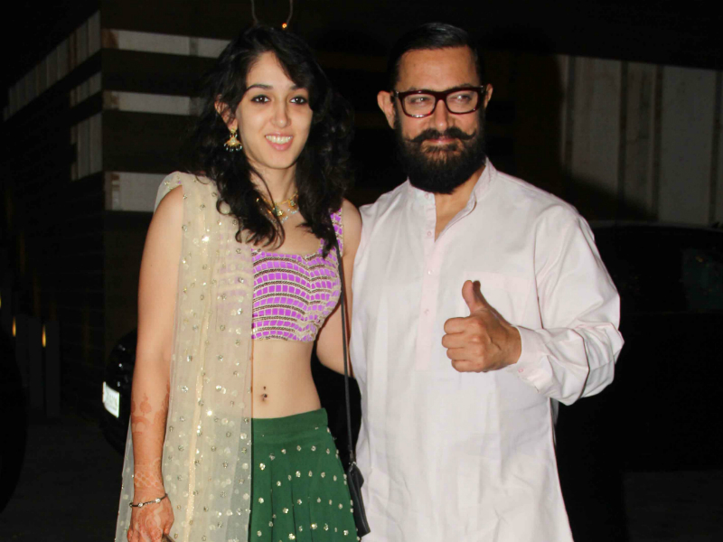 Aamir Khan And Daughter Ira Catch Up After <I>Dangal</i> Release Aamir Khan And Daughter Ira Catch Up After <I>Dangal</i> Release