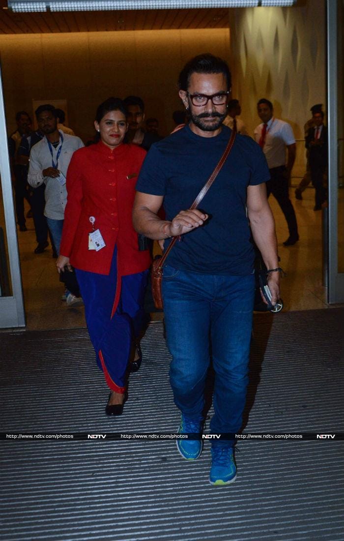 \'Thug\' Life At The Airport: Welcome Back, Aamir And Katrina
