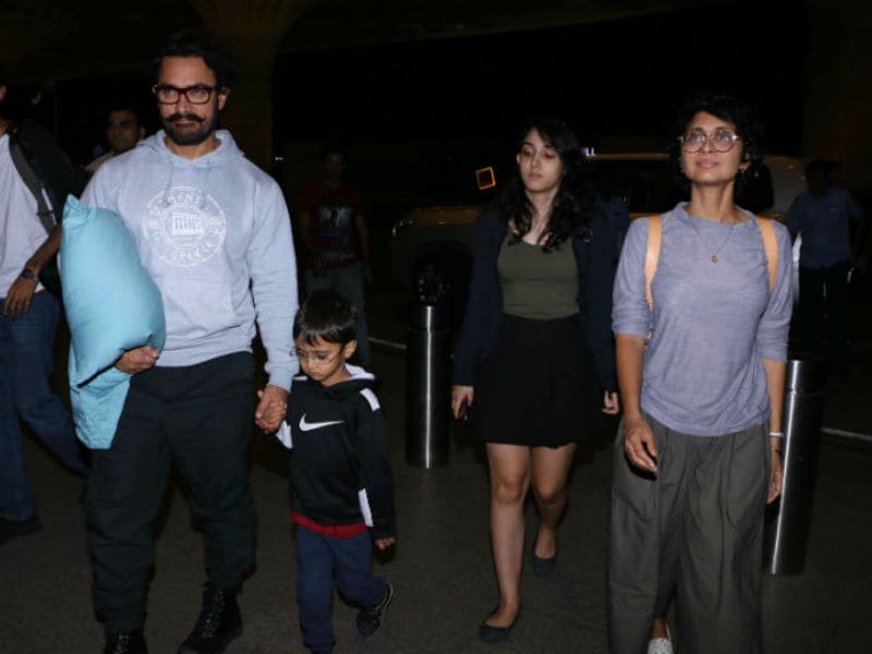 Photo : Aamir Khan And Family's Travel Diary