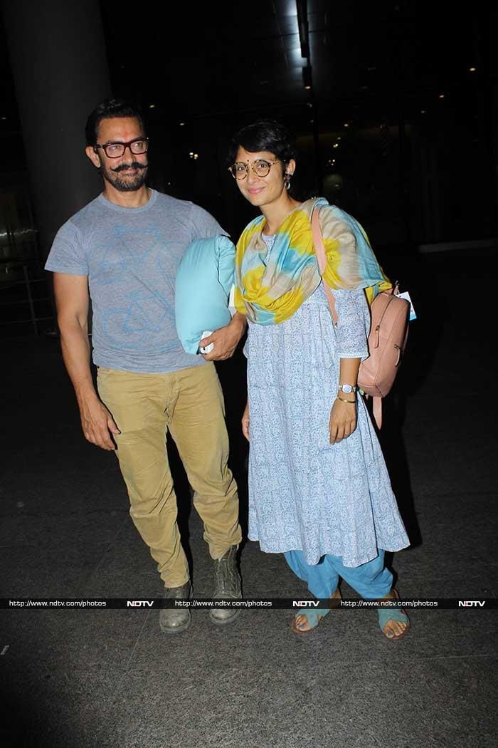 Aamir Khan Is A Happy Traveller