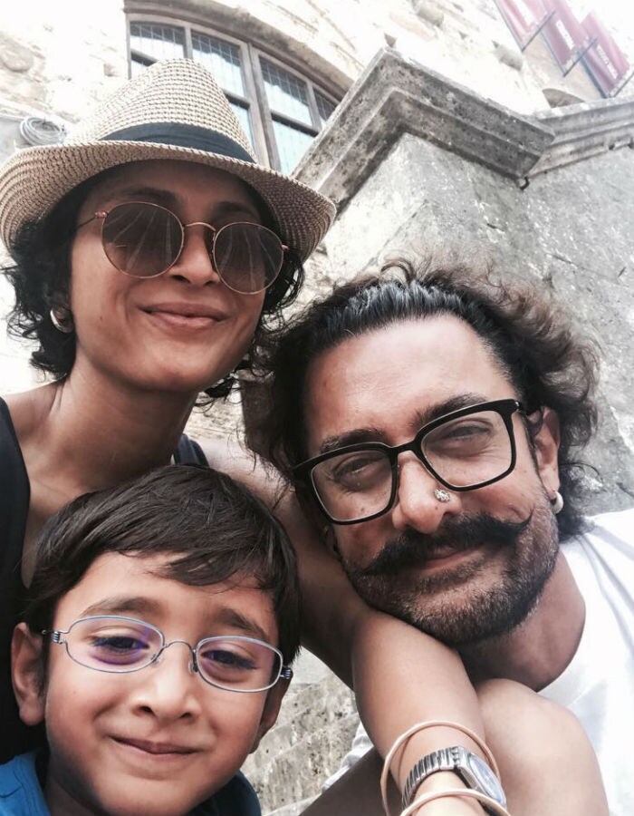 Inside Aamir Khan\'s Italy Vacation With Kiran And Azad