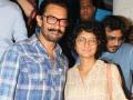 Photo : आमिर खान और किरन ने फिल्‍मी बेटियों के साथ किया डिनर
