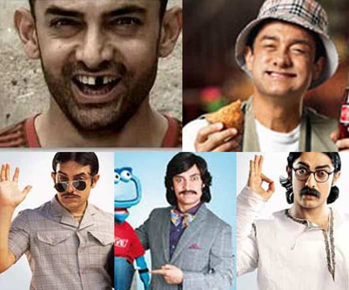 Many Faces of Aamir Khan
