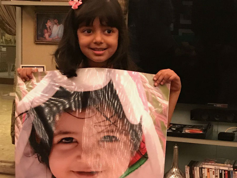 Aaradhya, Cute As A Button, Turns 6
