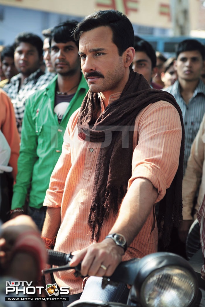 Saif Ali Khan plays the role of Deepak Kumar who is a Dalit , very bright, gifted pupil and teacher and Prabhakar's loyal disciple.