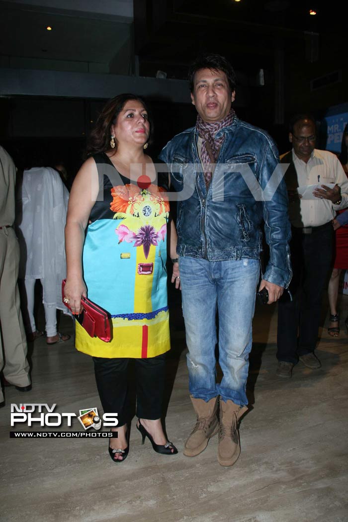 Shekhar Suman with his wife of 25 years, Alka Kapoor.