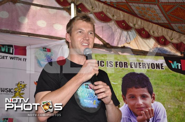 Spotted: Brett Lee teams up with Vh1