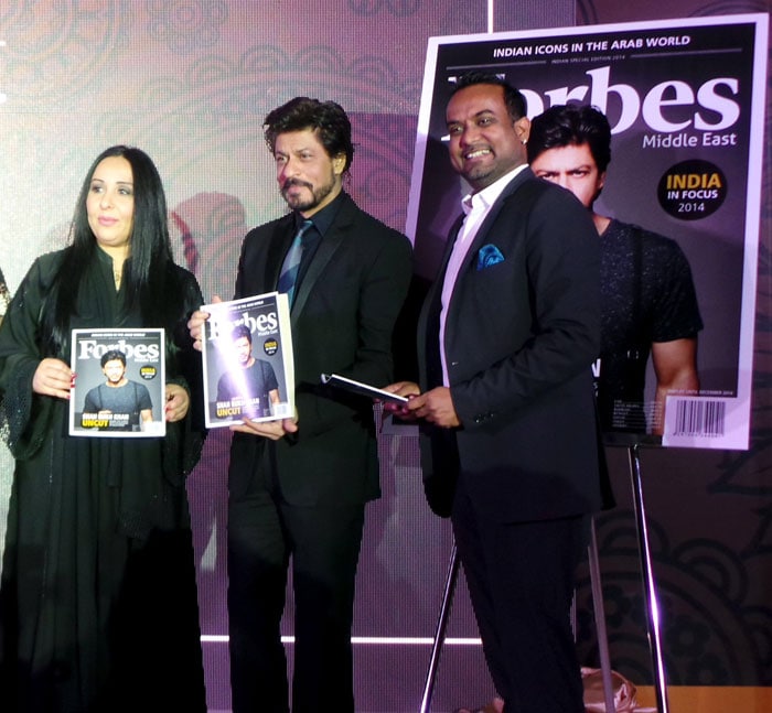 Shah Rukh is Forbes\' Top Indian Leader in Arab World