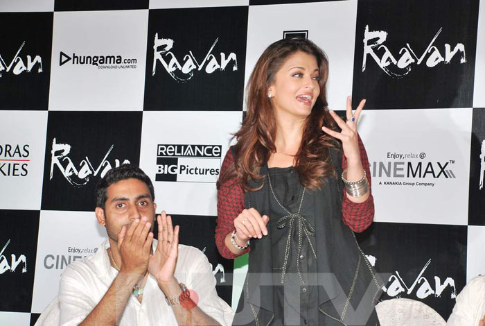 Ash, Abhi promote Raavan