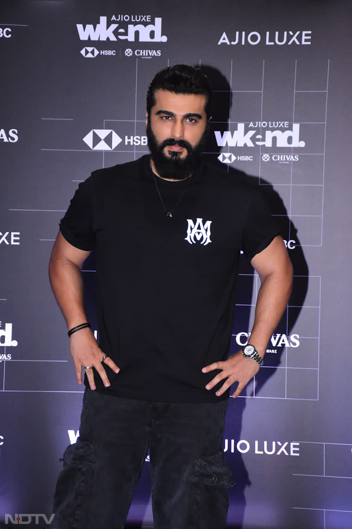 Arjun Kapoor looked dapper at the event. (Image Courtesy: Varinder Chawla)