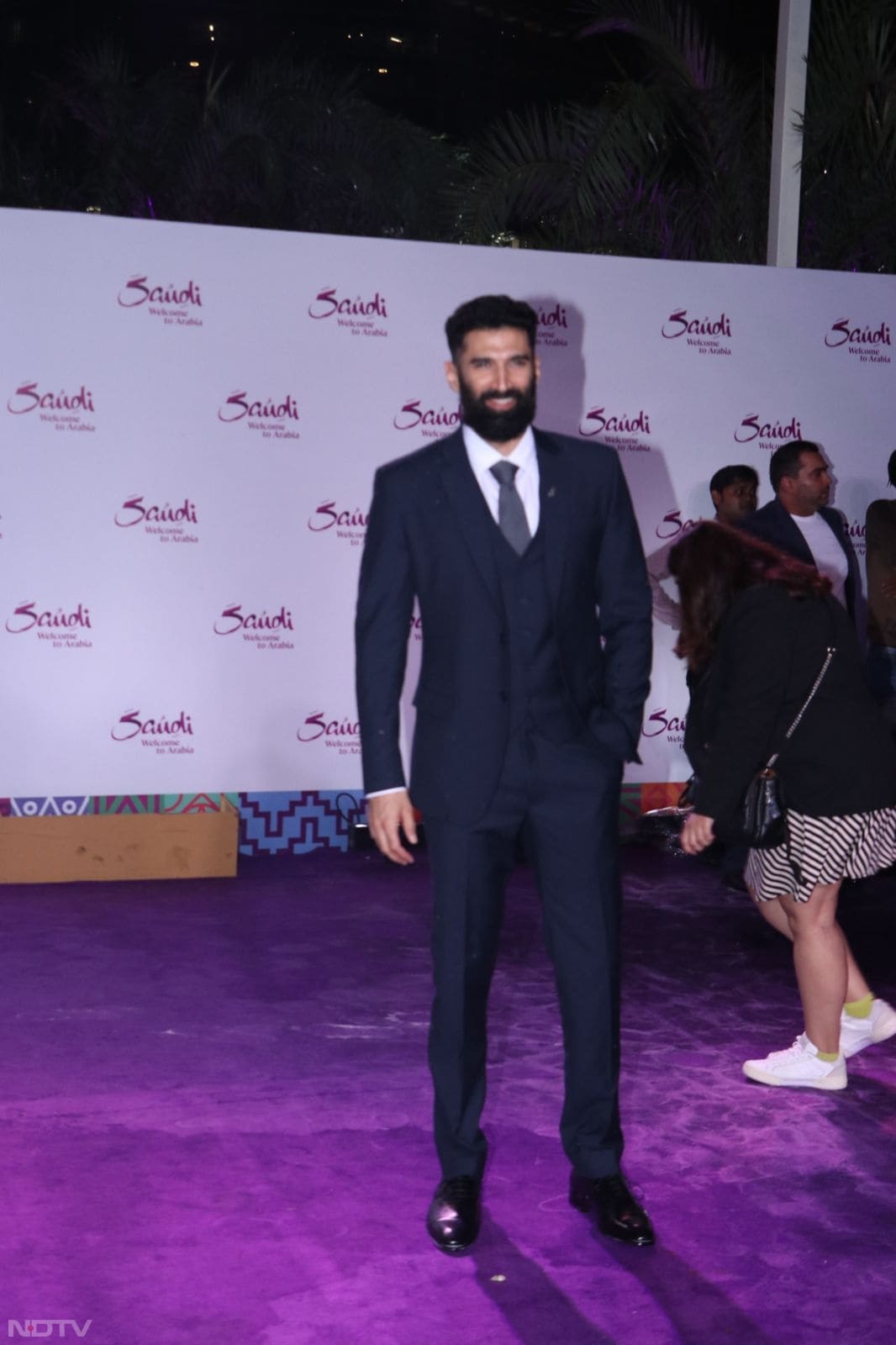 Also pictured at the event was Aditya Roy Kapur. (Image courtesy: Varinder Chawla)