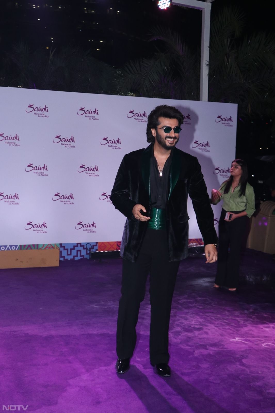 Arjun Kapoor was also clicked at the event. (Image courtesy: Varinder Chawla)