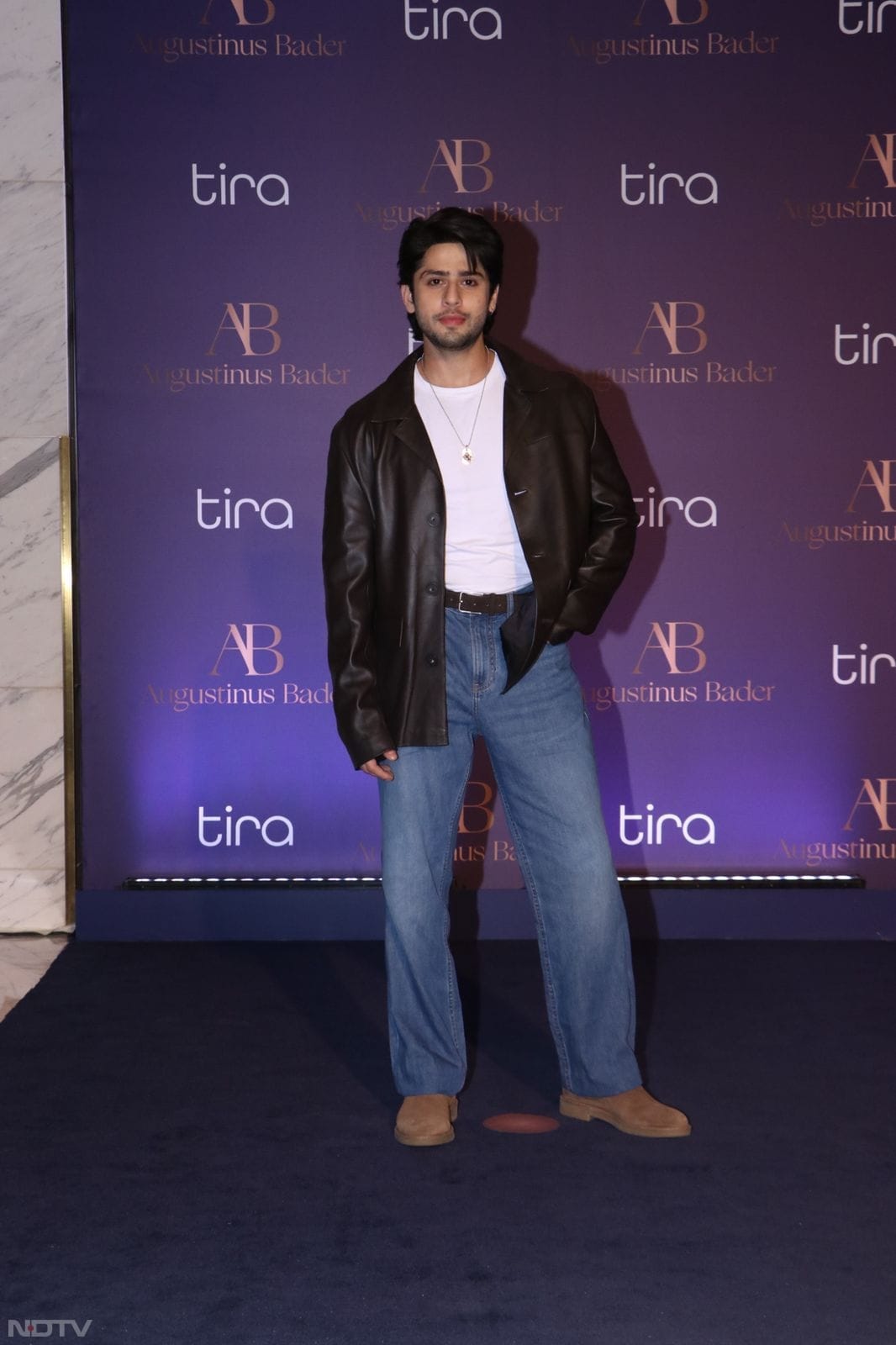 <i>Ishq Vishk Rebound</i> actor Jibraan Khan was pictured at the event. (Image Courtesy: Varinder Chawla)