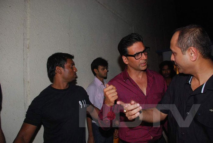 Ash, Akshay promote Action Replayy