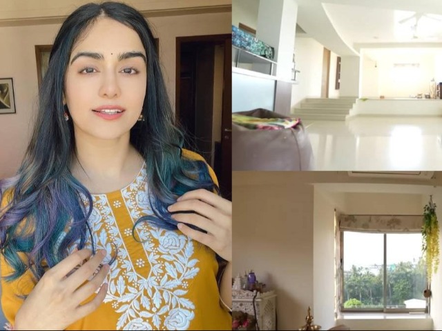 अदा शर्मा के आलीशान घर की 6 तस्वीरें, कभी शान से रहते थे सुशांत सिंह राजपूत, एक्ट्रेस ने पूरा घर रखा है खाली
