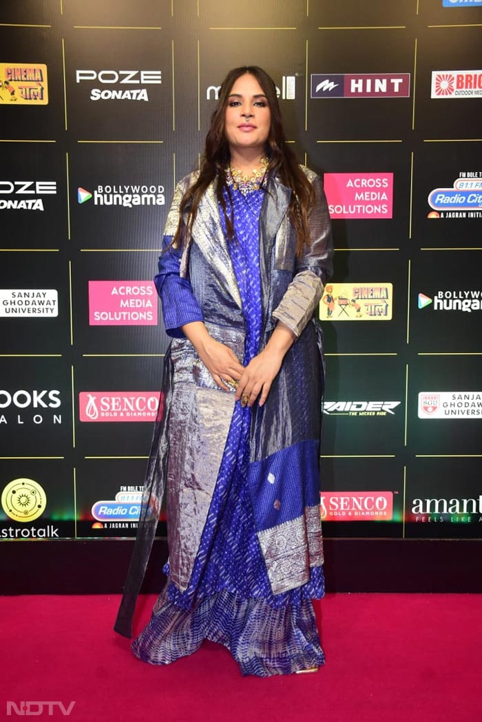 Richa Chadha was seen wearing an Indian outfit. (Image courtesy-Varinder Chawla)