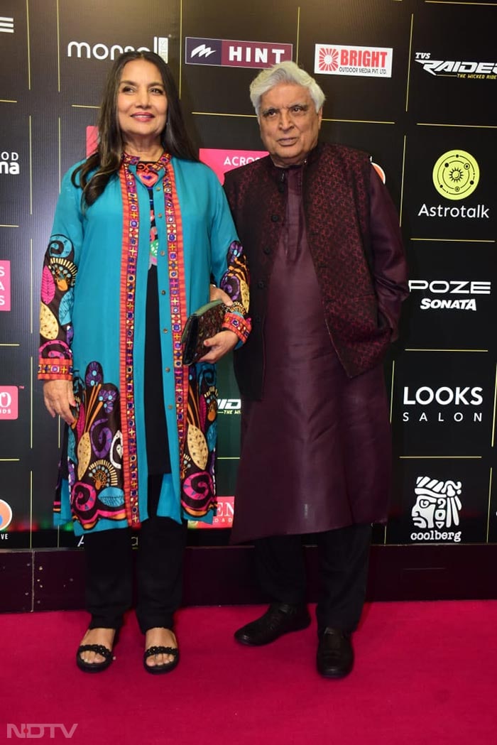 Javed Akhtar with his ex-wife Honey Irani . (Image courtesy-Varinder Chawla)