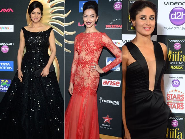 Photo : Starry, starry night: Sridevi, Deepika, Kareena glam up IIFA Awards