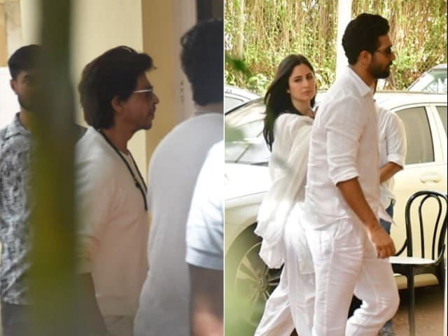 Photo : After Pamela Chopra's Death, SRK, Katrina-Vicky And Other Stars At Aditya Chopra's House