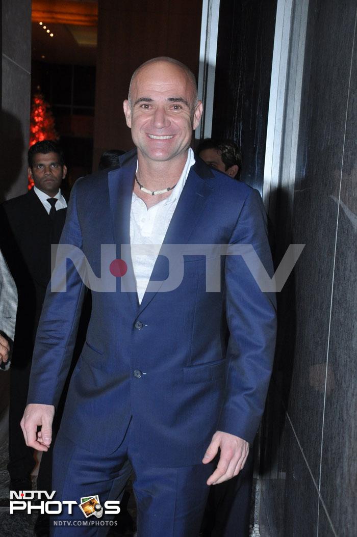 Andre Agassi aces a date with Bollywood