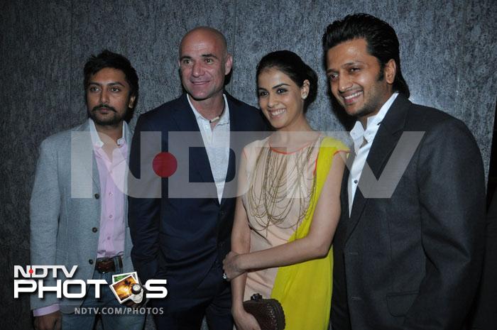 Andre Agassi aces a date with Bollywood