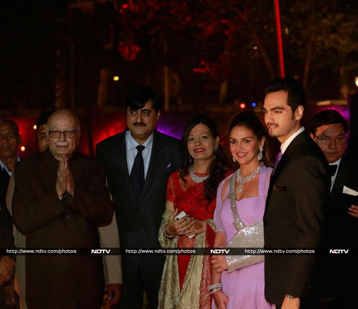 Political VIPs at Ahana Deol\'s Delhi reception