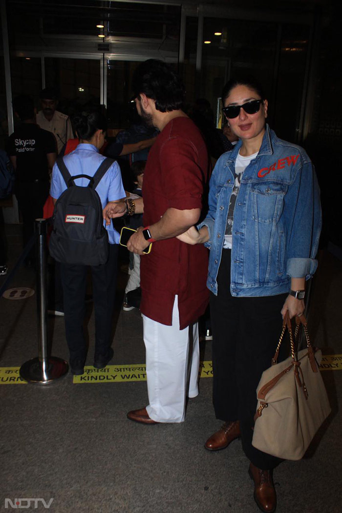Airport Album: Saif Ali Khan-Kareena Kapoor, Janhvi Kapoor And Others